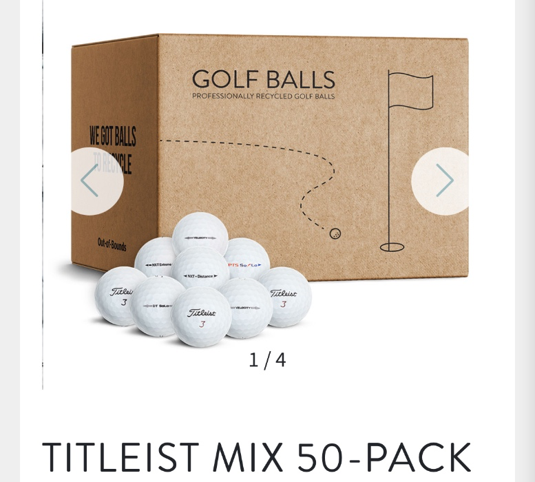 Golf balls 