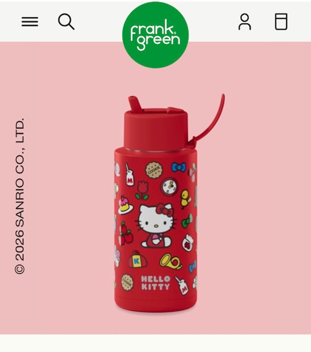 Hello Kitty Water Bottle 