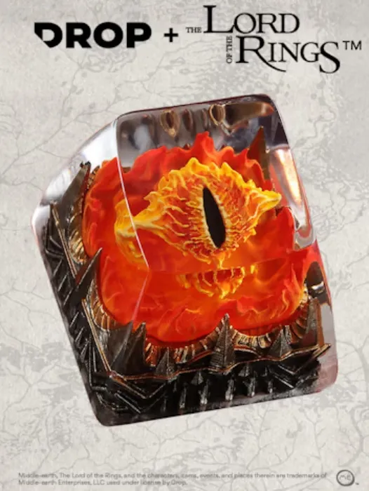 Drop + The Lord of the Rings Mordor Artisan Keycap - Eye of Barad-dur