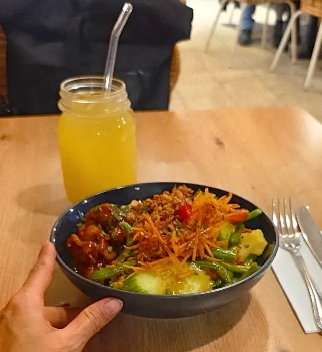 Sultanas lunch after Gym 