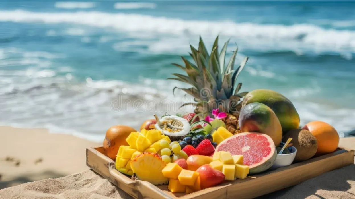 Royal fruit plate 