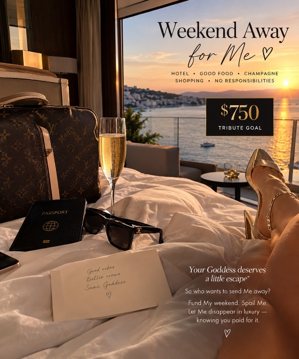 You're Paying Weekend Away for Me ✈️🥂👑