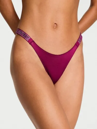 Shine Strap Brazilian Panty