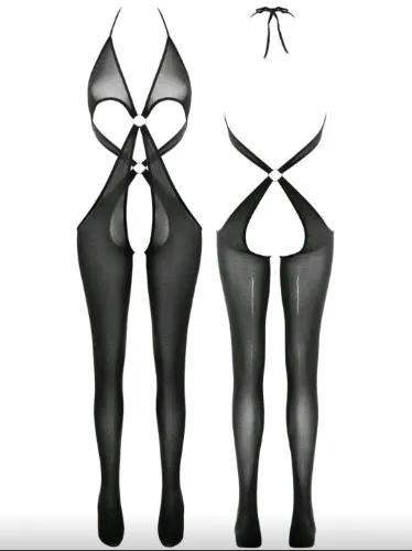 Cutout Jumpsuit Lingerie