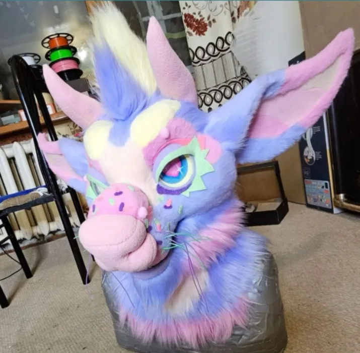 Fursuit Headpiece That Completes My Transformation