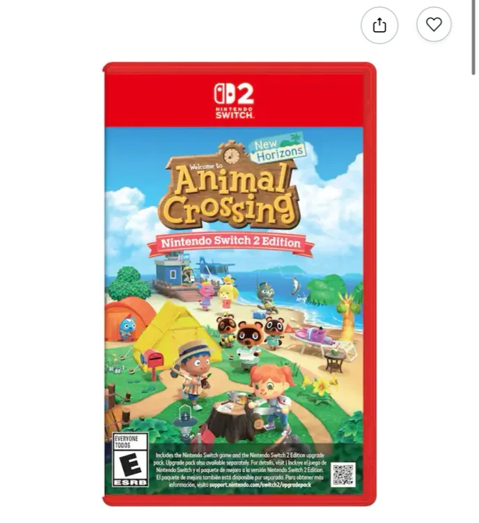 Animal Crossing: New Horizons Nintendo Switch 2 Edition - Nintendo Switch 2, Nintendo Switch