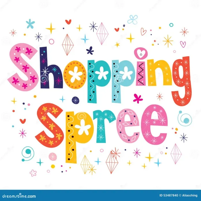 shopping spree Spring 