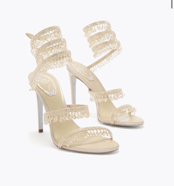 CHANDELIER WHITE SANDAL 105