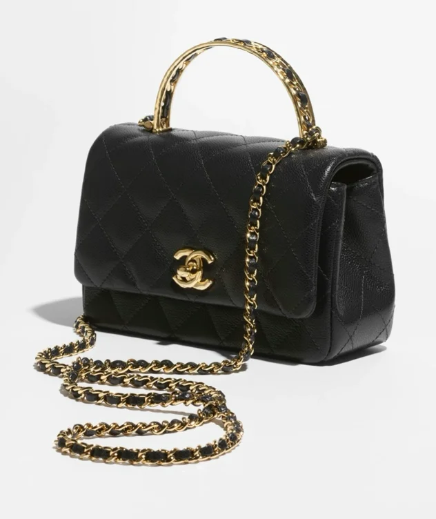 Mini Flap bag met hengsel