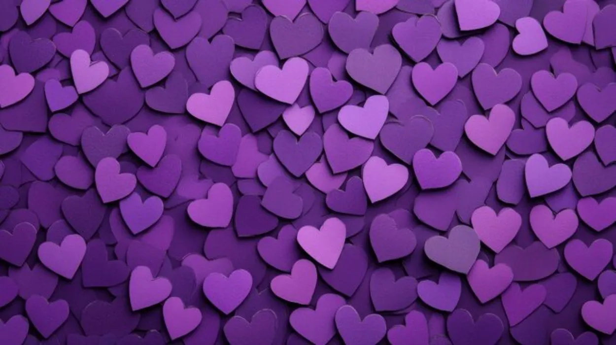Purple love for Miss💜💜