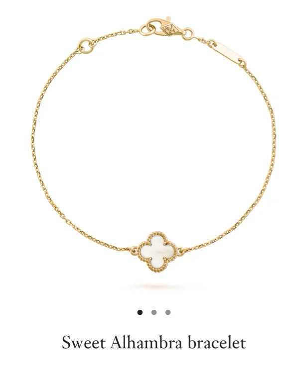 Vintage Alhambra bracelet, 5 motifs
