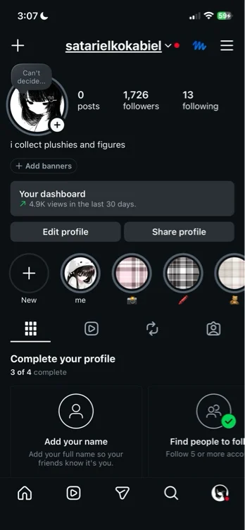 follow back/or friend req