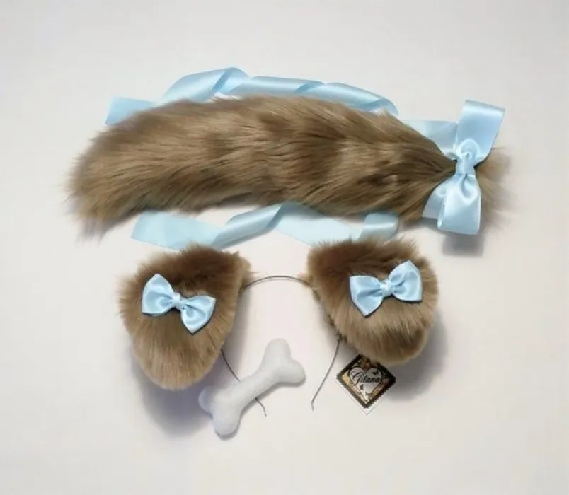 spoil puppy! tail set <3