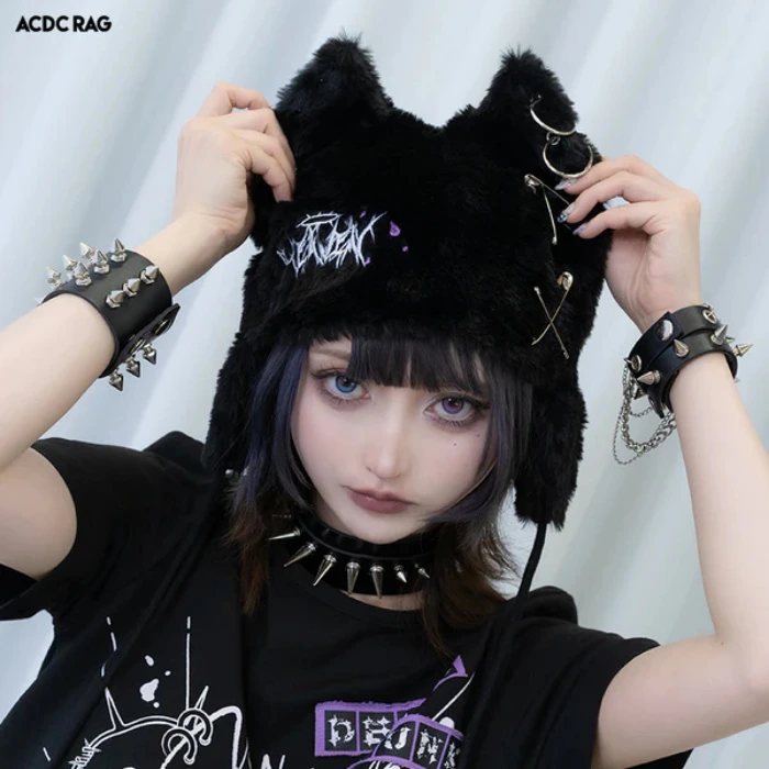 DEVIL CAT EAR CAP | ACDC RAG