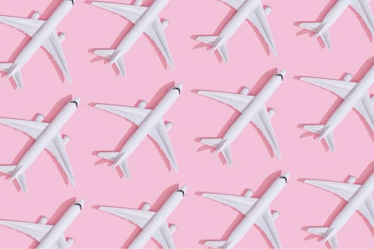 Bestie’s plane ticket ✈️