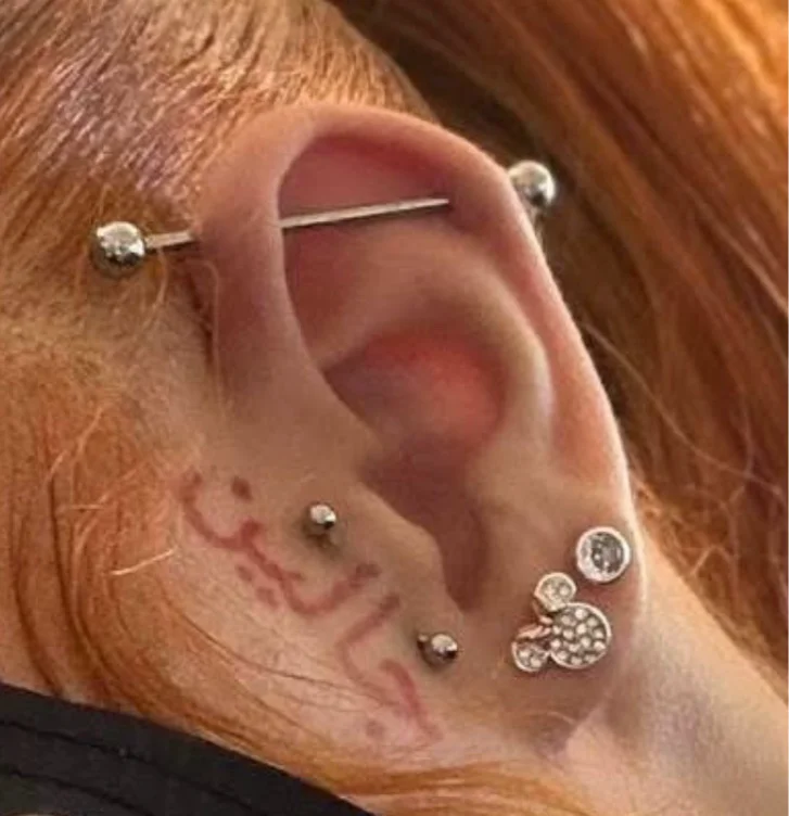 new piercing ༄✯