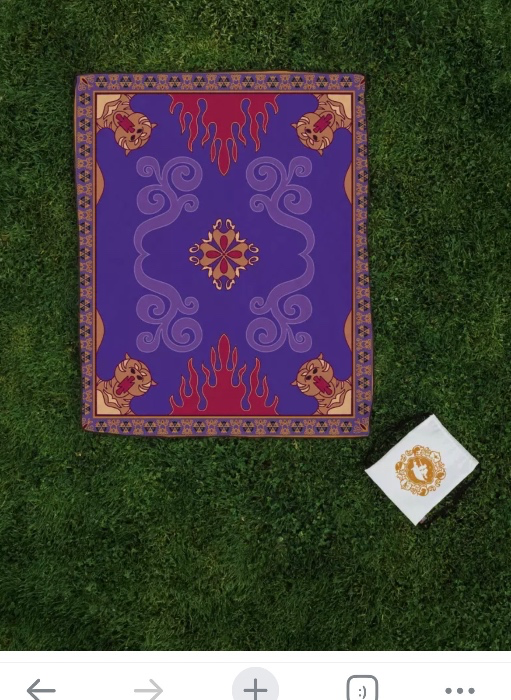 Aladdin carpet blanket