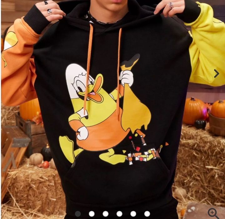 Donald Duck Halloween sweatshirt