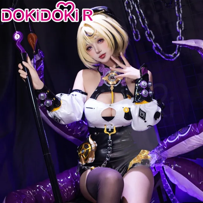 【Size S-2XL】DokiDoki-R Game Zenless Zone Zero Cosplay Yidhari Costume ZZZ | Costume Only-XL-Order Processing Time Refer to Description Page