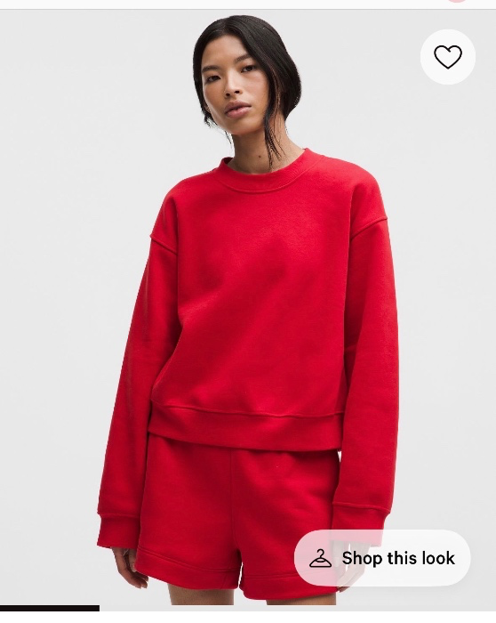 Women's Steady State SuperLoft Crew - Coconut Ivory - XXXS