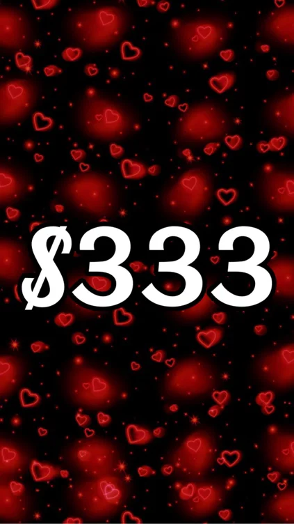 $333  ˖ִ ࣪ 𖤐 ⋆⭒˚.⋆