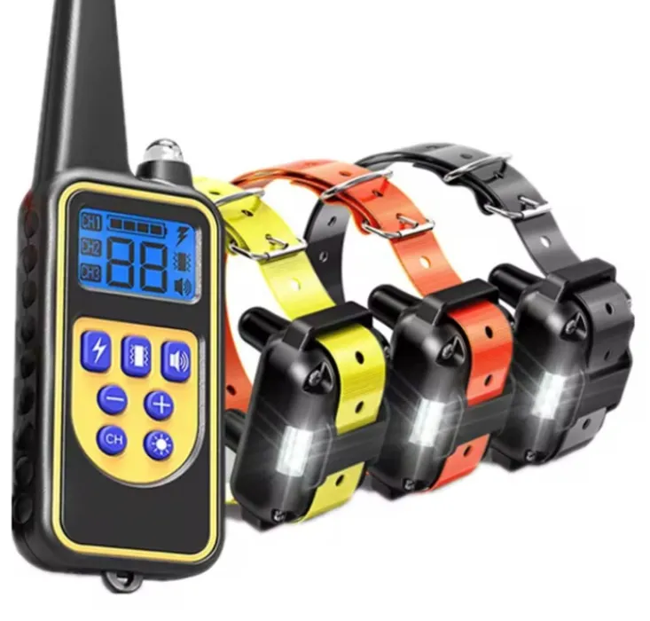 Electric Dog Training Collar Waterproof Dog Bark Collar Pet With Remote Control Rechargeable Anti Barking Device All Size Dogs - AliExpress 15