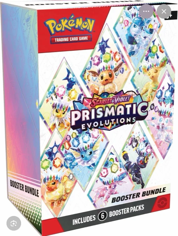 Prismatic evolutions booster box 