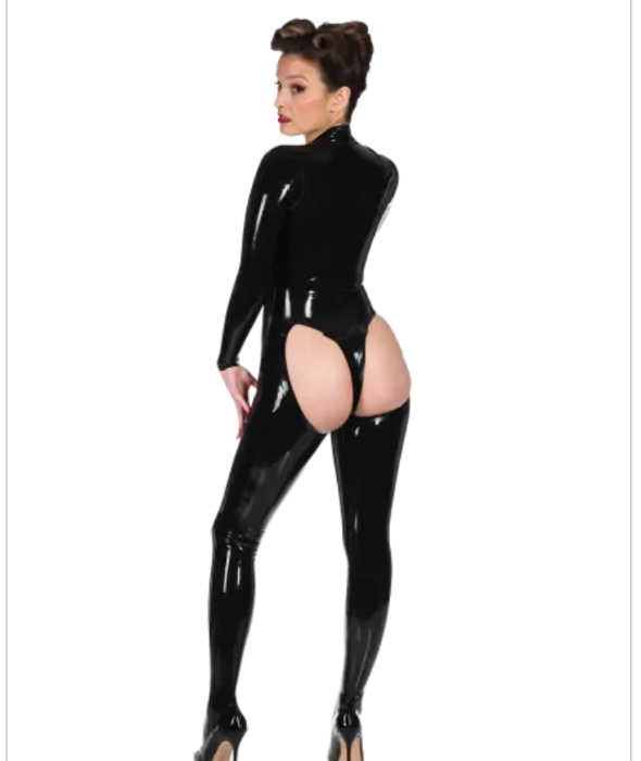 Gloria catsuit baby blue