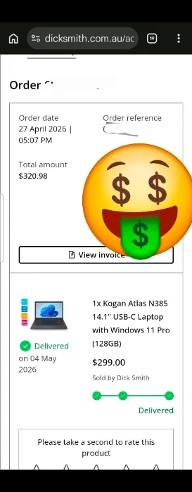 Reimburse my laptop 