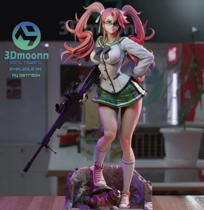 Figure Saya Takagi - Highschool of the Dead 