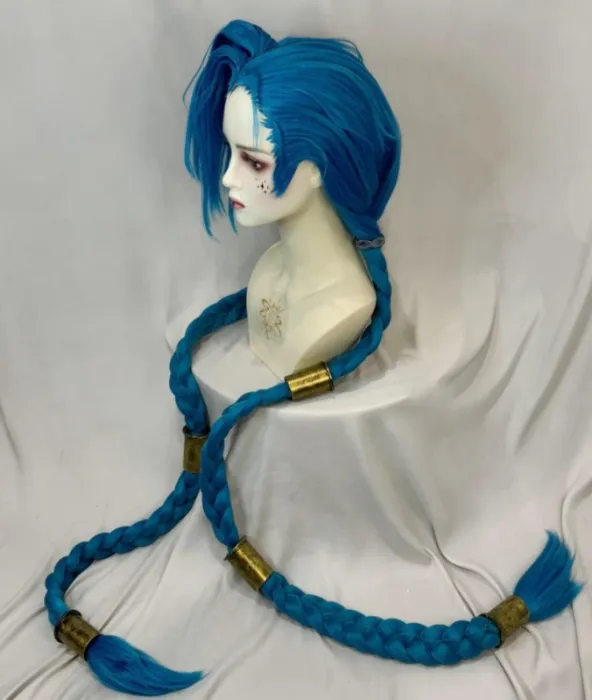 Jinx wig with net and accessories