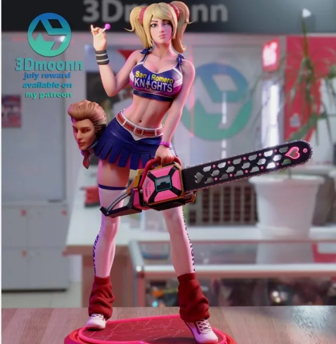 Chainsaw Lollipop Figure