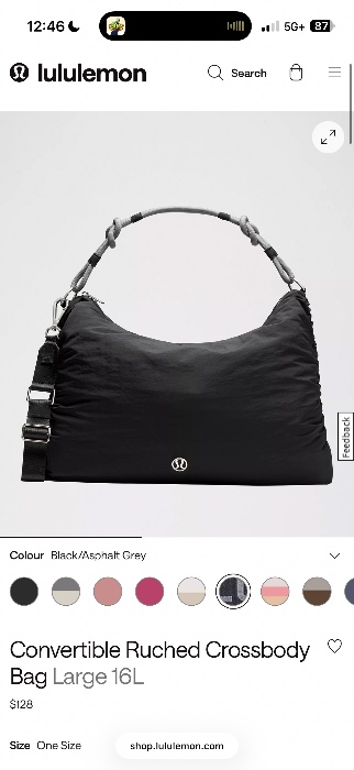 Lululemon Crossbody Bag