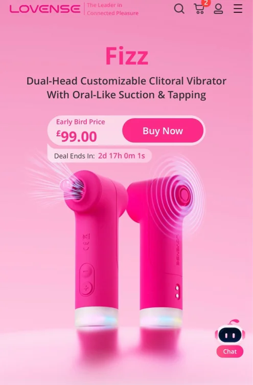 The new Lovense fizz