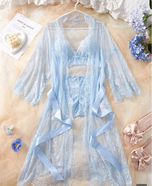 Gown and lingerie set