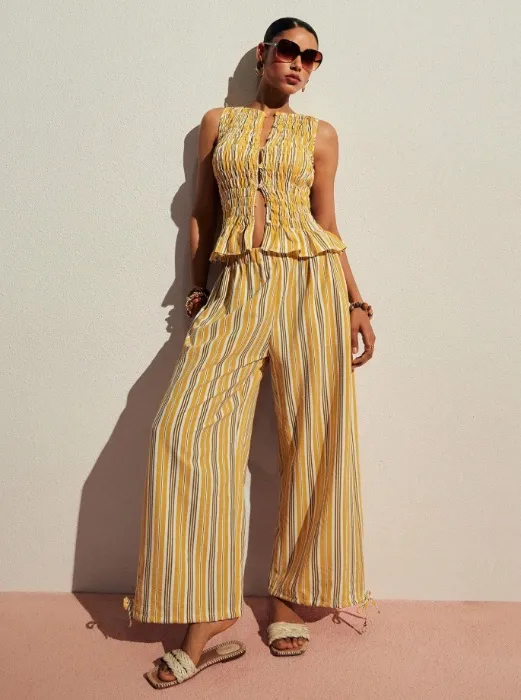 Yellow Casual Set