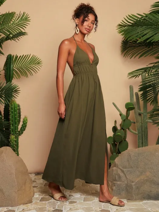 V-Neck Dress