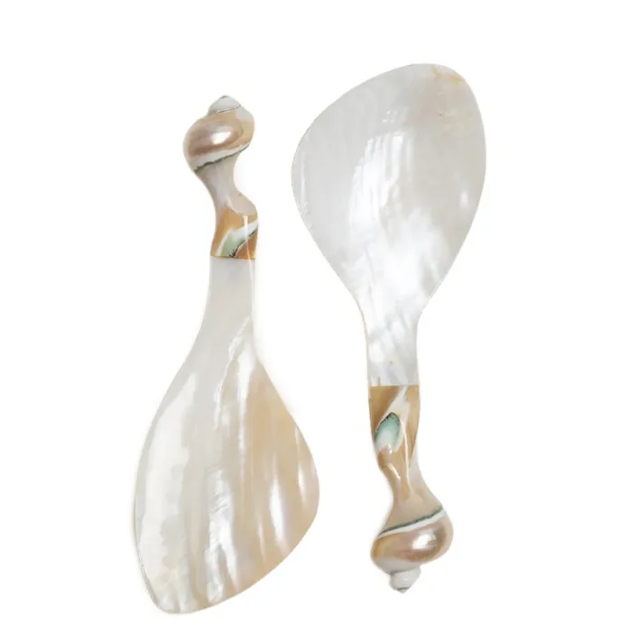 Mother of Pearl Salad Servers