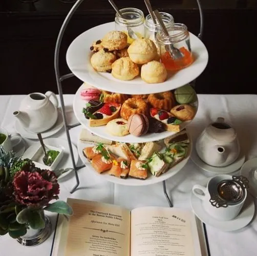 Sponsor My 1st Afternoon Tea at the Boston Public Library