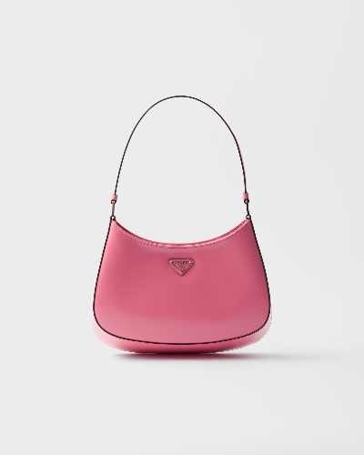 Prada Cleo brushed leather shoulder bag