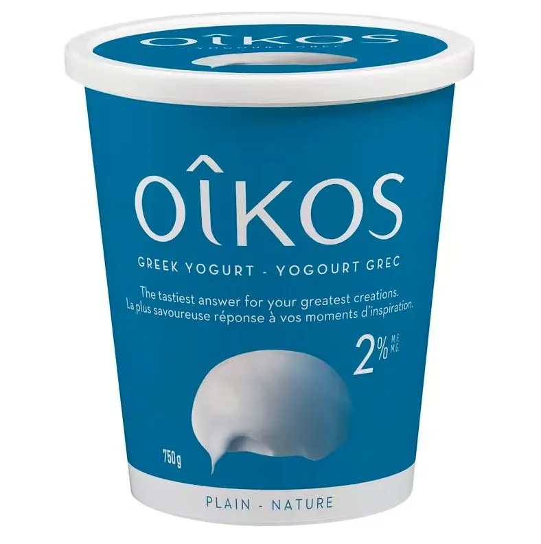 Oikos Greek Yogurt Plain 0% M.F. - 750g | Default Title