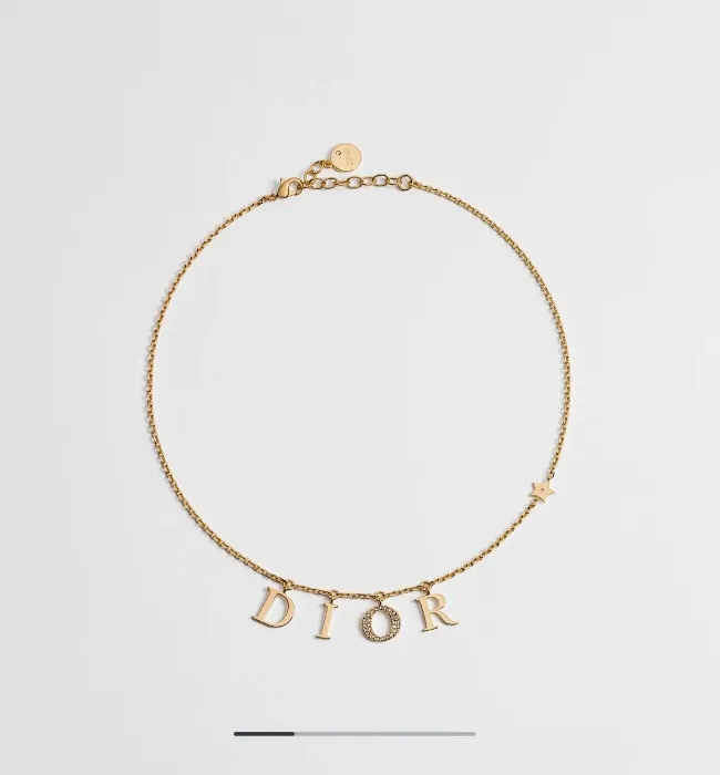 MOST WANTED - DIOR Dio(r)evolution Necklace - GOLD