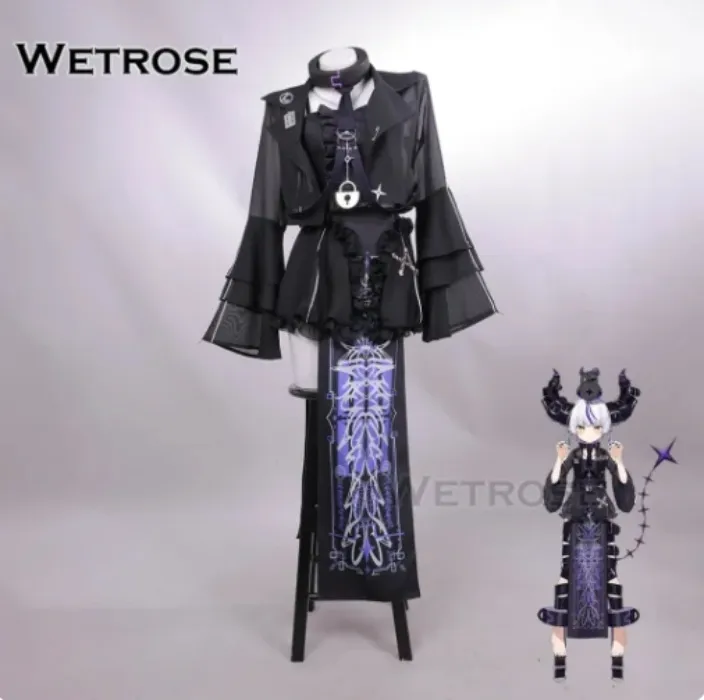 [Wetrose] In Stock Hololive JP Vtuber Laplus Darkness La+ 2025 New Outfit Cosplay Costume ラプラス・ダークネス2025新衣装コスプレ