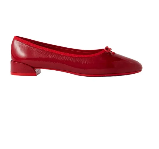 CHRISTIAN LOUBOUTIN Sweetie Jane patent-leather flats