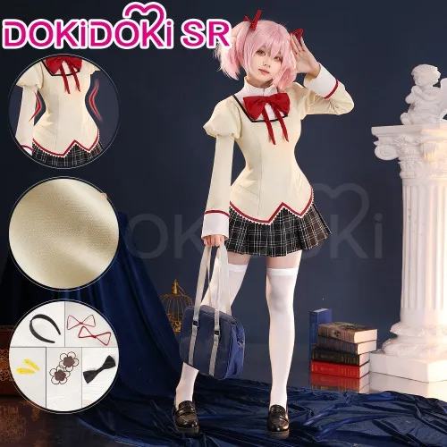 【Partially Ready For Ship】DokiDoki-SR Anime Cosplay Costume Girls School Uniform | Style A-Order Processing Time Refer to Description Page / L-Order Processing Time Refer to Description Page