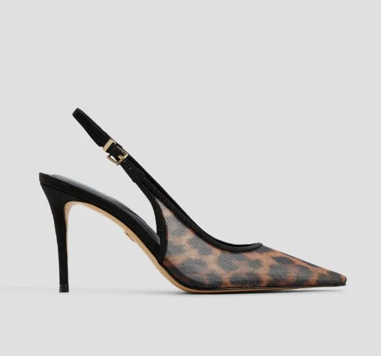Aldo Zapatillas Slingback con tacón alto de aguja Mujer |El Palacio de Hierro