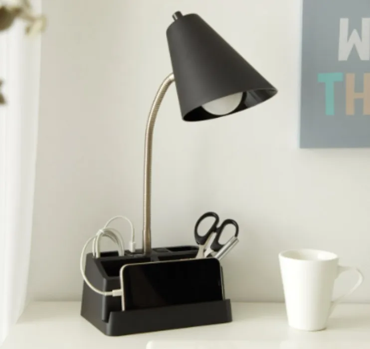 Desk Study Lamp & Organizer