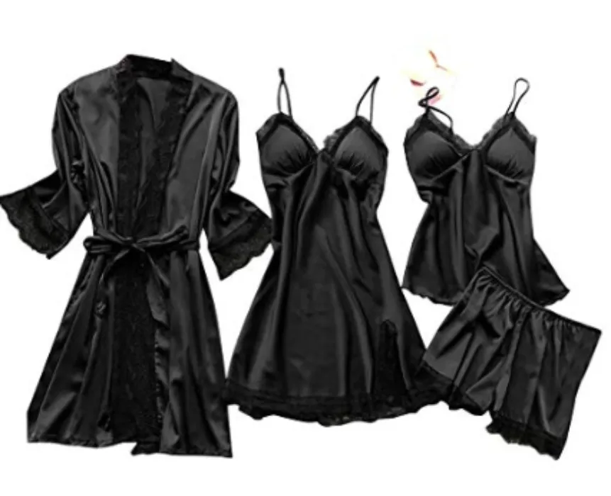 Aesthetic Silk Lounge & Sleep Set