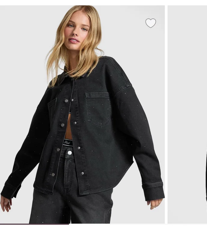 Denim by PINK Shacket