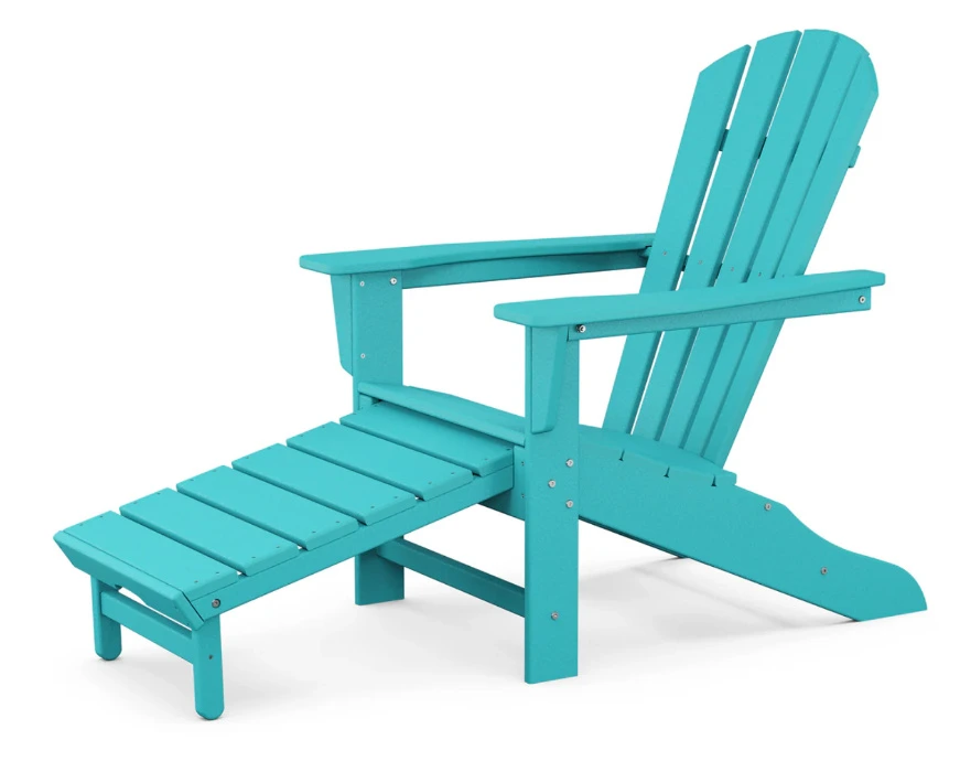 Palm Coast Ultimate Adirondack Chair with Hidaway Footrest